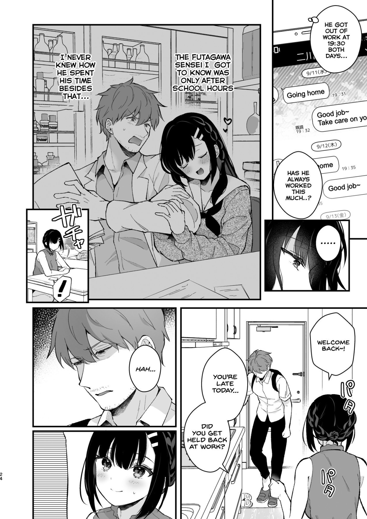 Hentai Manga Comic-Playing House With An Uninvited Student-Read-21